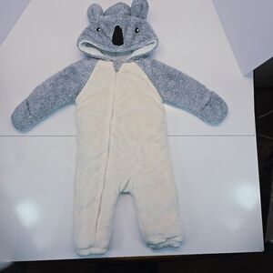 Koalababy Fleece Hooded Jumpsuit 9-12 months